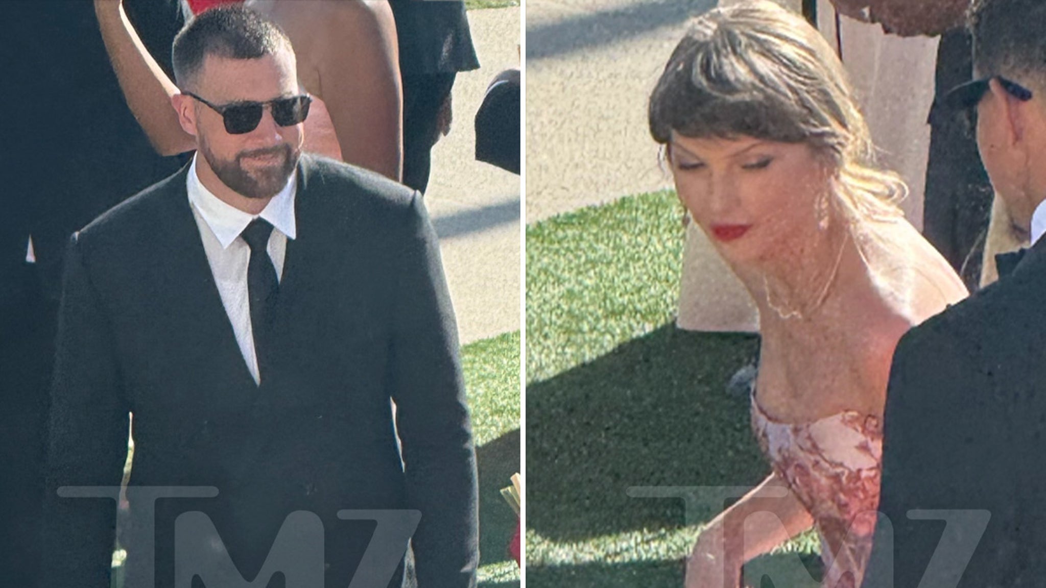 Taylor Swift & Travis Kelce Spotted After Star-Studded Wedding