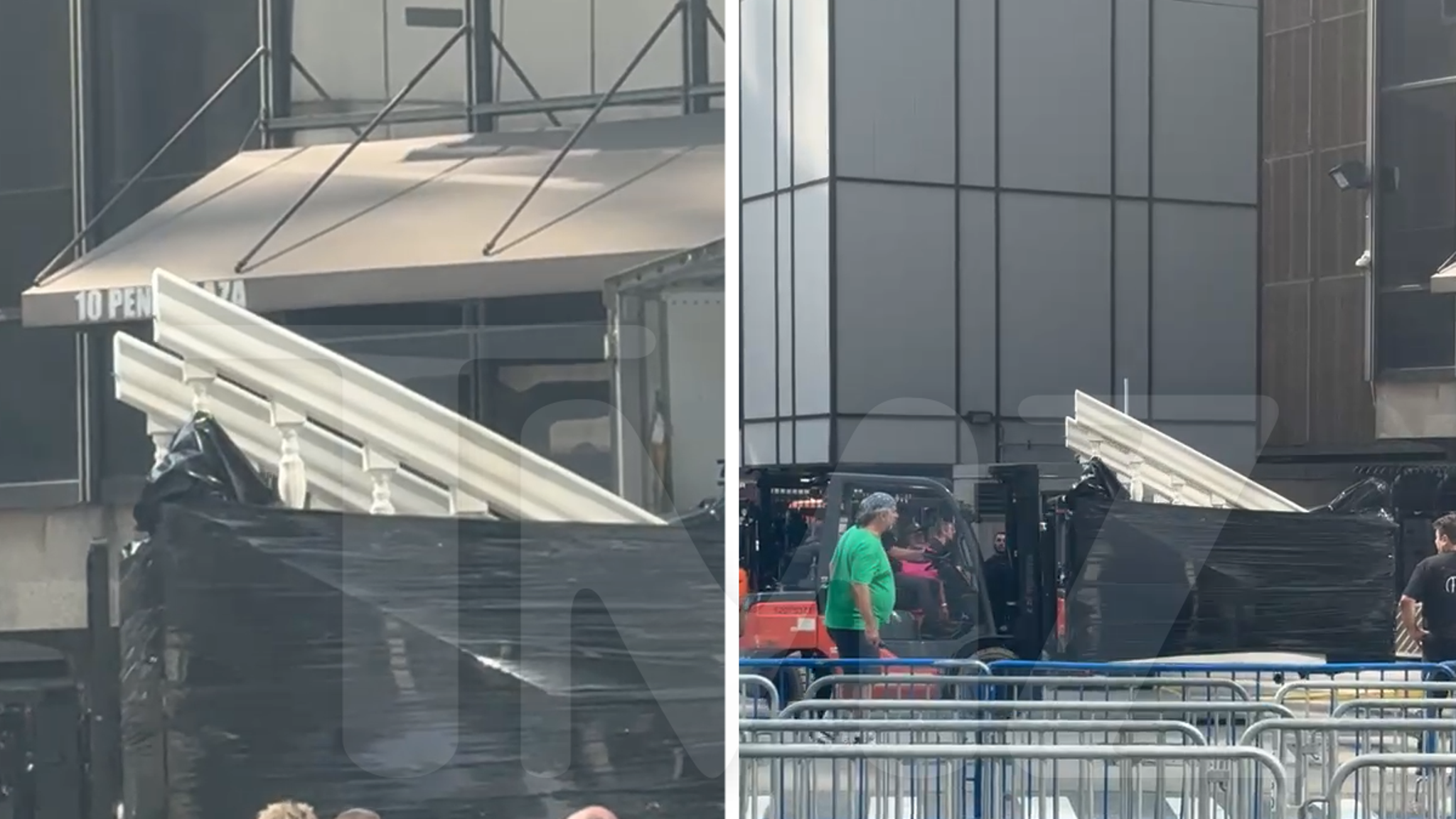 Taylor Swift Wedding Preparations: The Mystery Staircase at MSG
