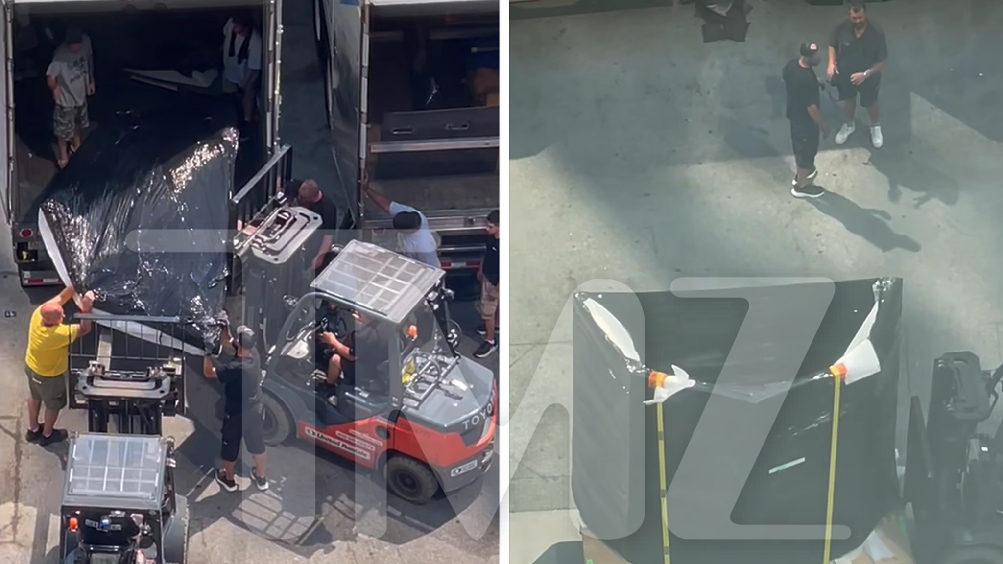 Taylor Swift's Wedding Preparations: Gazebo Installed at Venue