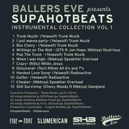 WillPower SupaHotBeats Instrumentals